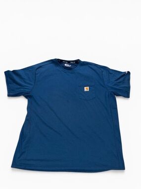Carhartt Short-Sleeve Pocket Tee in Deep Blue